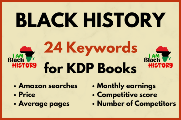 Download Black History KDP Keyword Research - Premium Resources