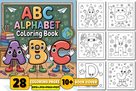 Download ABC Alphabet Coloring Book for Kids - Alphabet coloring book Collection