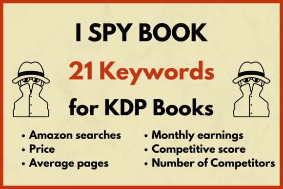 Download I Spy Book KDP Keyword Research - Premium Resources