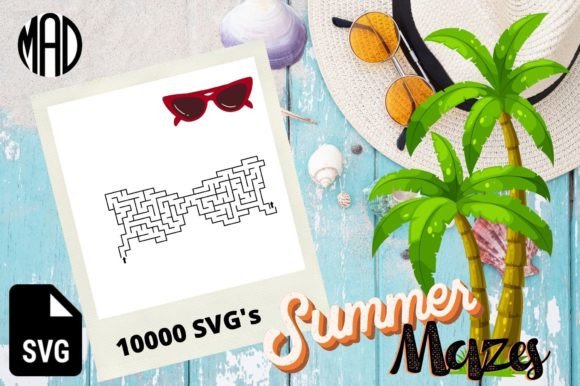 Download SUNGLASSES SHAPED MAZES - KDP SUMMER - Kdp summer Collection