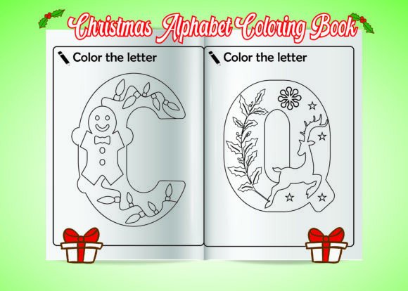 Download Christmas Alphabet Coloring Book, Pre-k - Alphabet coloring book Collection