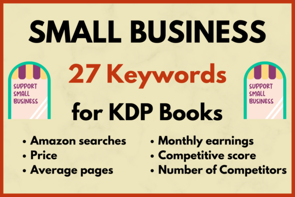 Download Small Business KDP Keyword Research - Premium Bundle