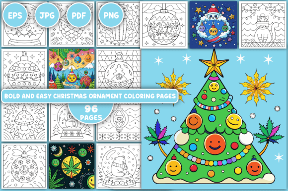 Download Christmas Ornament Coloring Pages - Ornament Collection