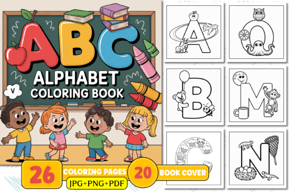 Download Easy Alphabet Coloring Book for Kids - Alphabet coloring book Collection